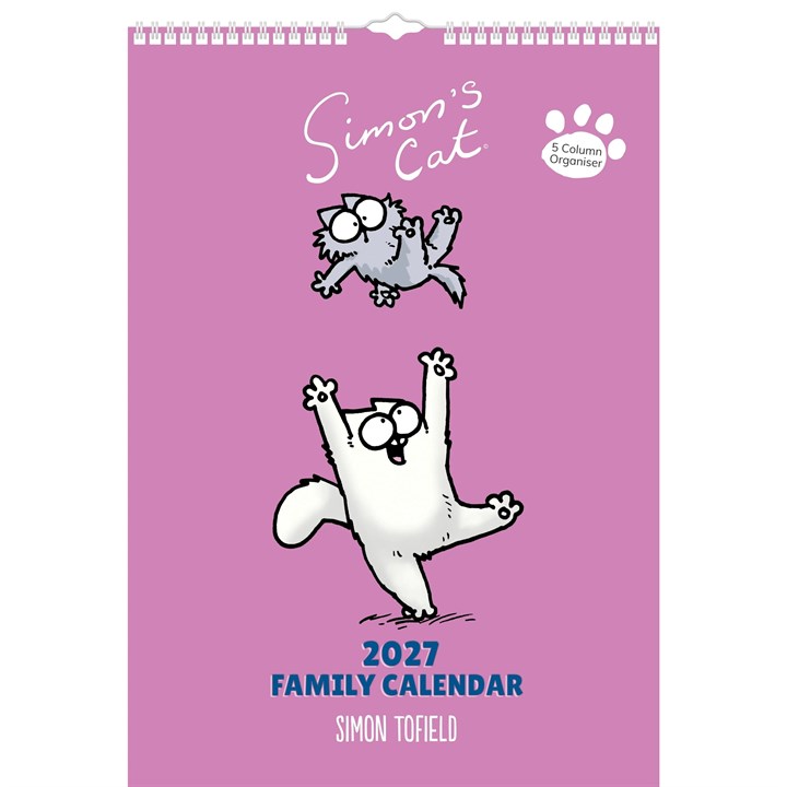 Simon’s Cat A3 Family Planner 2027
