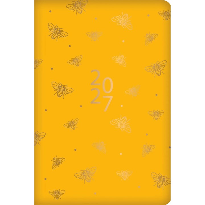 Bees & Honeycomb Pocket Diary 2027