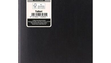 Black Hardback Day To View A5 Diary With Full Weekend 2027