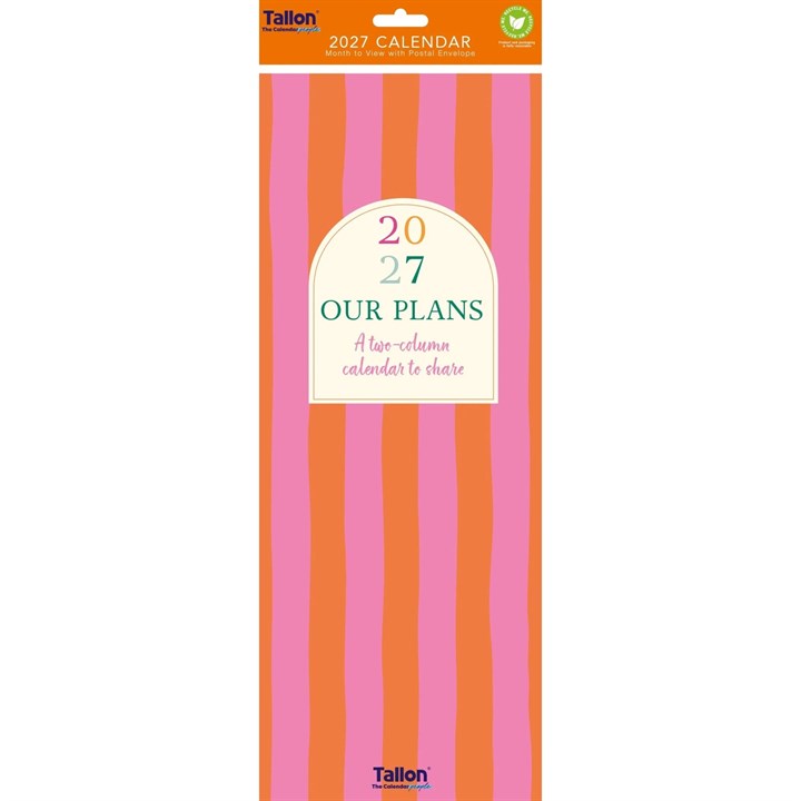 Our Plans, Couples Slim Planner 2027