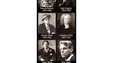 Irish Writers Bookmark Calendar 2027