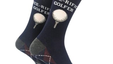 Tee-Rific Golfer Socks - Size 7 - 11