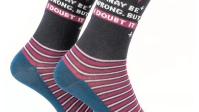 I May Be Wrong But I Doubt It Socks - Size 4 - 8