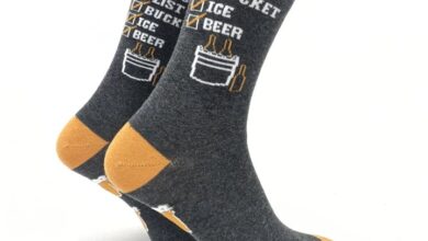 Beer Bucket List Socks - Size 7 - 11