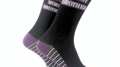 Not the Worst Brother Socks - Size 7 - 11