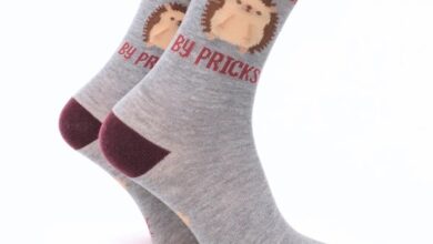 Surrounded By Pricks Socks - Size 4 - 8