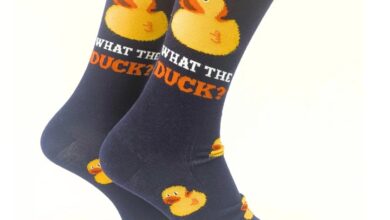 What the Duck? Socks - Size 7 - 11