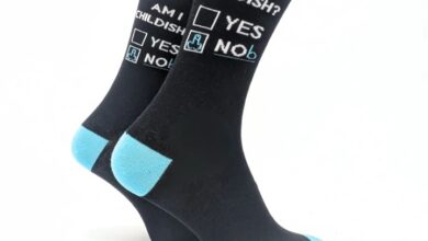 Am I Childish? Socks - Size 7 - 11