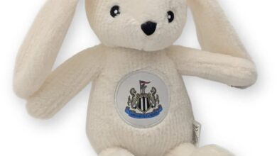 Newcastle United FC Hopsy Bunny Plush