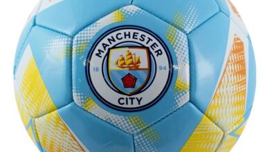 Manchester City FC Spiral Football Size 3 Deflated