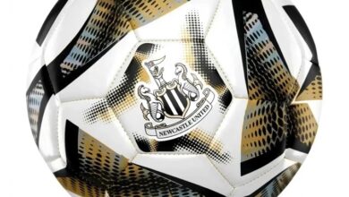 Newcastle United FC Spiral Football Size 3 Deflated