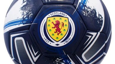 Scotland FA Turbine Football Size 5 Deflated