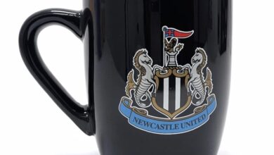 Newcastle United FC Black Mug