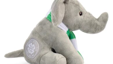 Celtic FC Elephant Plush