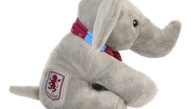 Aston Villa FC Elephant Plush