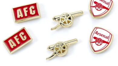 Arsenal FC Stud Earring Set