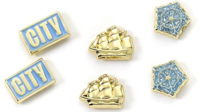 Manchester City FC Stud Earring Set