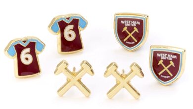 West Ham United FC Stud Earring Set