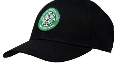 Celtic FC Black Core Cap