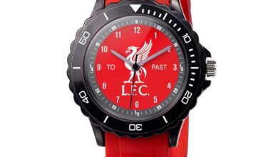 Liverpool FC Red Time Teacher Anologue Watch