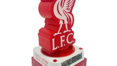 Liverpool FC Light Up Alarm Clock