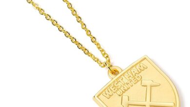 West Ham United FC Shield Crest Necklace