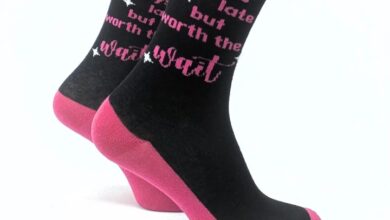 Always Late Socks - Size 4 - 8