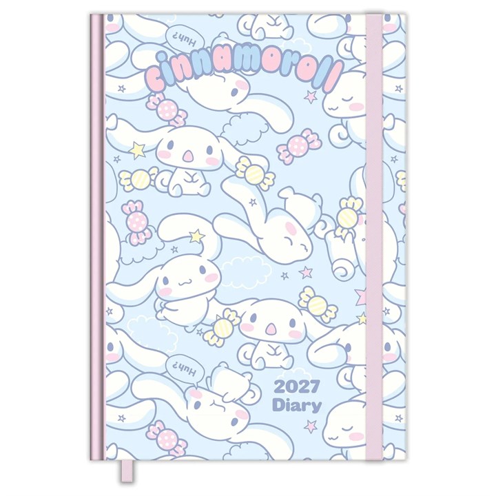 Hello Kitty, Cinnamoroll A5 Diary 2027