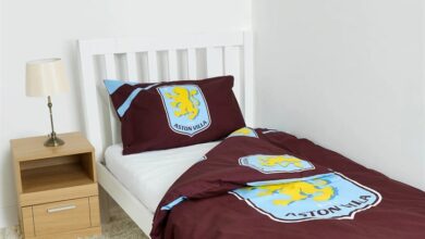Aston Villa FC Single Duvet Set
