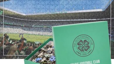 Celtic FC Stand Day View Jigsaw