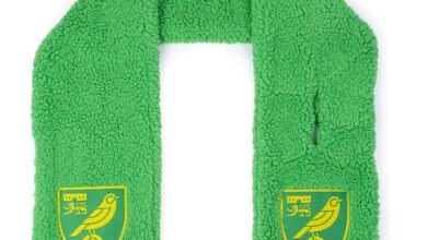 Norwich City FC Sherpa Scarf