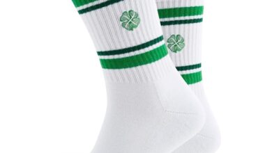 Celtic FC Embroidered Socks - Size 7 - 11