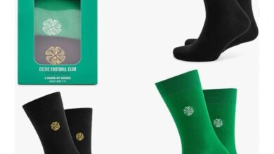 Celtic FC 3 Pack Dress Sock Set - Size 7 - 11