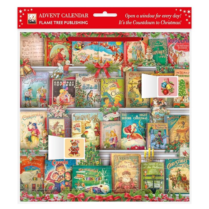 Christmas Bookshelves Traditional Advent Calendar