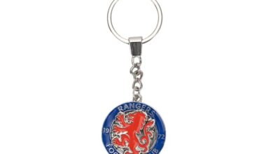 Rangers FC Fidget Spinning Keyring