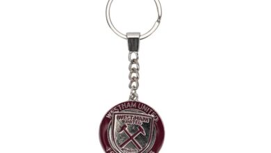 West Ham United FC Fidget Spinning Keyring