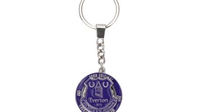 Everton FC Fidget Spinning Keyring