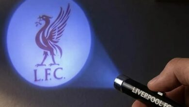 Liverpool FC Logo Projection Keyring
