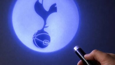 Tottenham Hotspur FC Logo Projection Keyring