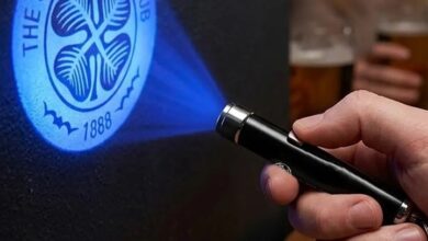 Celtic FC Logo Projection Keyring