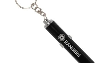 Rangers FC Logo Projection Keyring