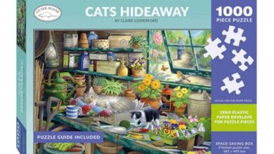Cats Hideaway Jigsaw