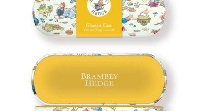 Brambly Hedge Spring Picnic Glasses Case