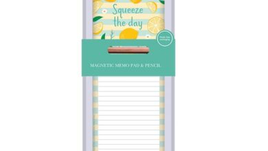 Squeeze the Day Magnetic Memo Pad