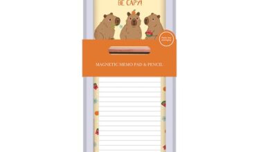 Capybara Magnetic Memo Pad