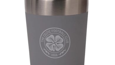 Celtic FC Travel Cup with Bamboo Lid