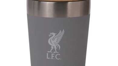 Liverpool FC Travel Cup with Bamboo Lid