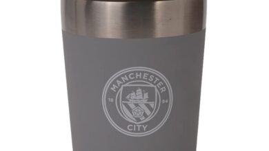 Manchester City FC Travel Cup with Bamboo Lid