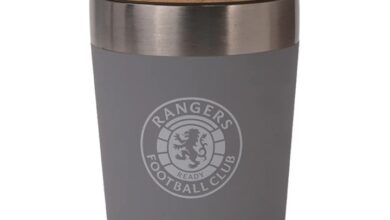 Rangers FC Travel Cup with Bamboo Lid