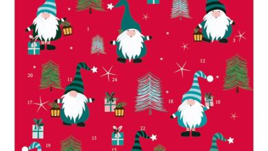Festive Gonks Traditional Advent Calendar